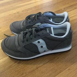 Saucony Jazz Low Pro Womens’s Gray/Blue 8